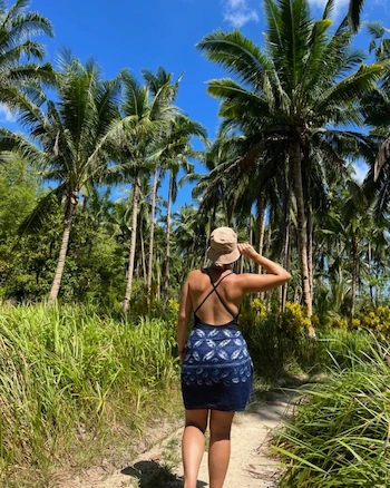 Port Barton in Phillippines. Solo female travel in Asia. Island hopping.
